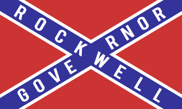 George Lincoln Rockwell's campaign flag (1965)